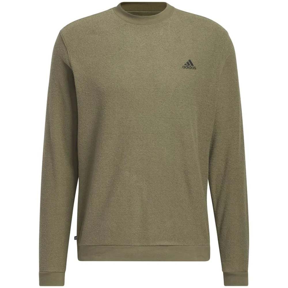 adidas Core Crew Neck Pullover - Olive Strata