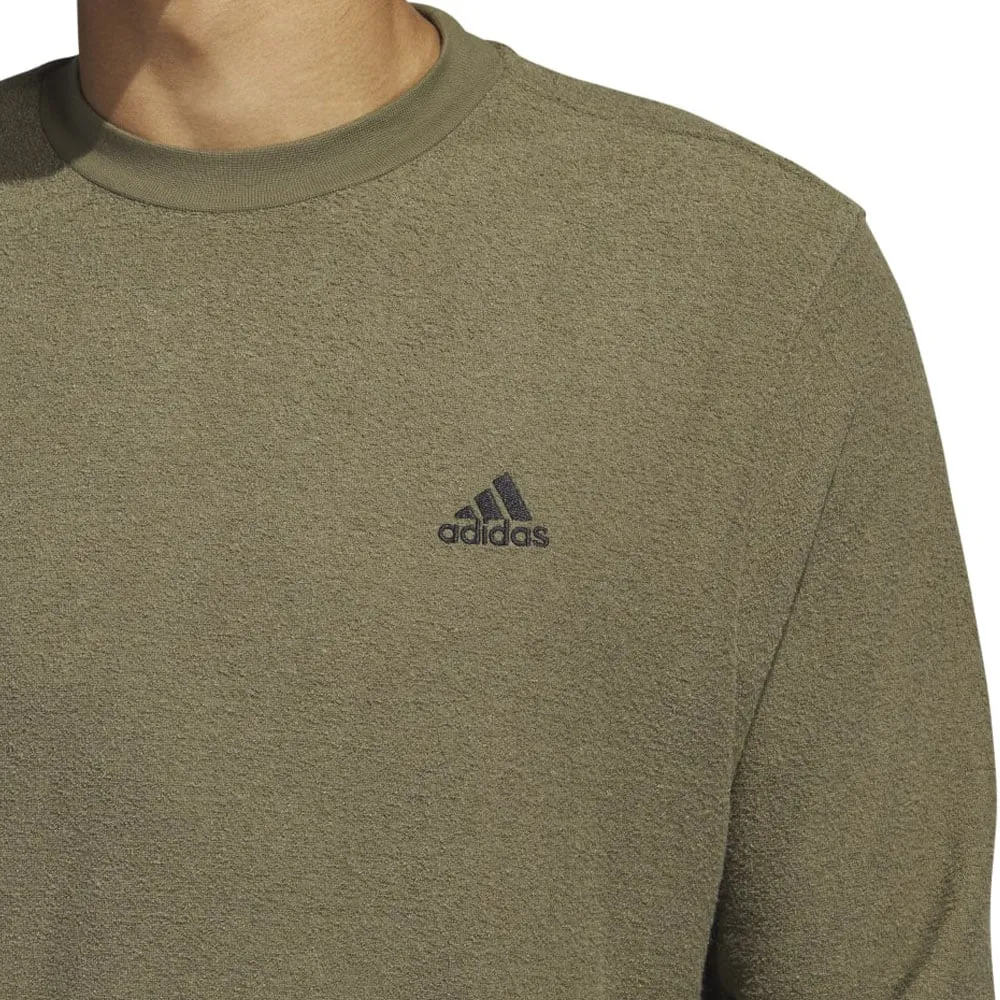 adidas Core Crew Neck Pullover - Olive Strata