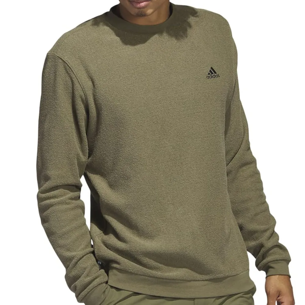 adidas Core Crew Neck Pullover - Olive Strata