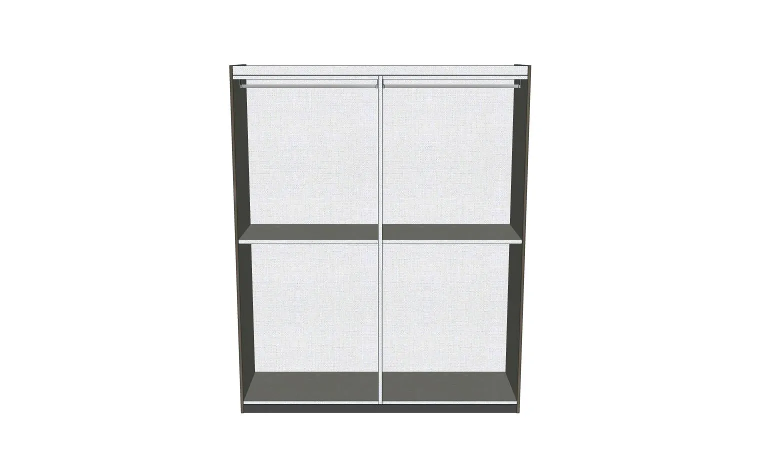 Aida Ivory 4 Door Wardrobe