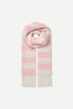 Alex Scarf Orchid Smoke Stripe