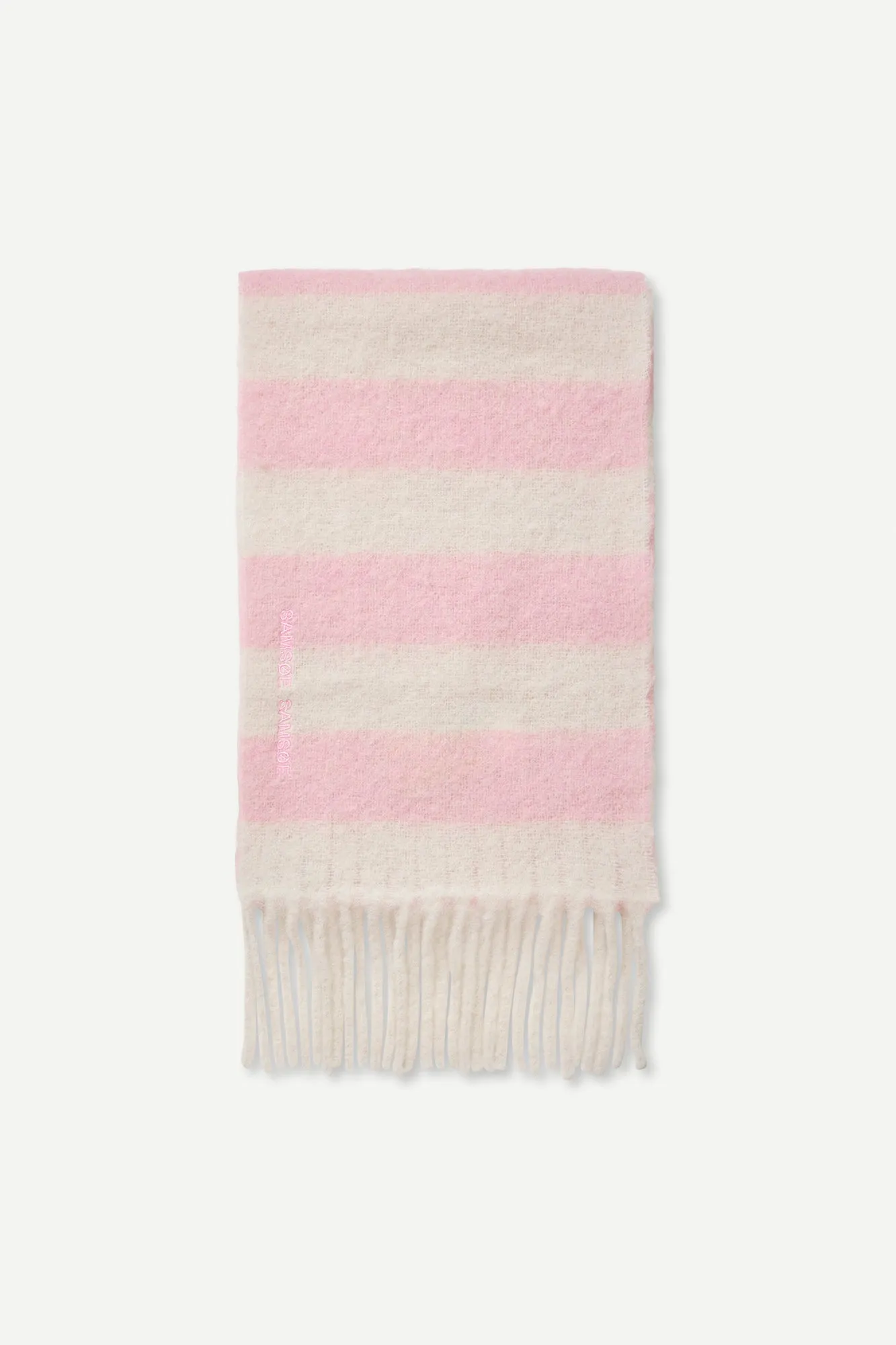 Alex Scarf Orchid Smoke Stripe