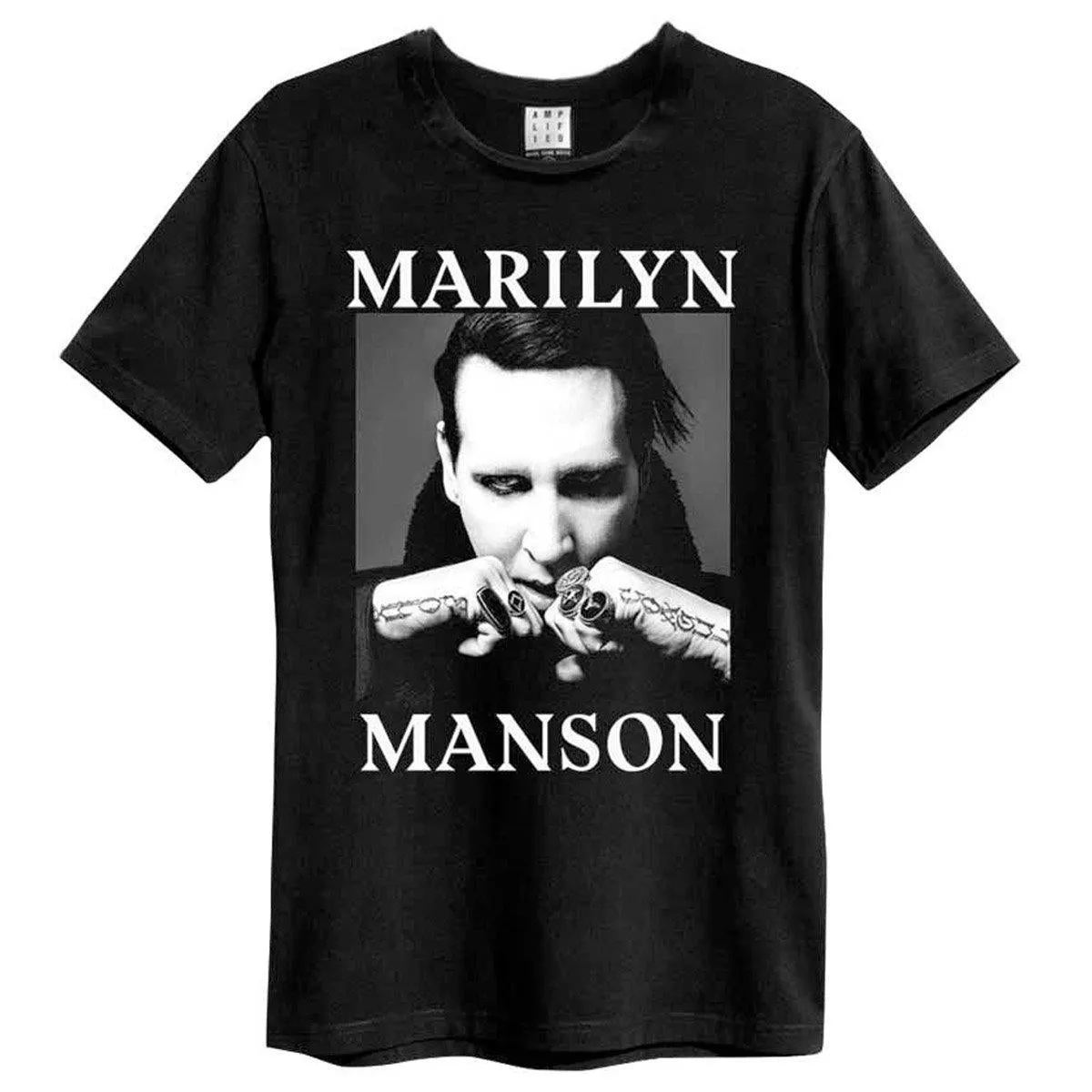 Amplified Mens Fists Marilyn Manson T-Shirt