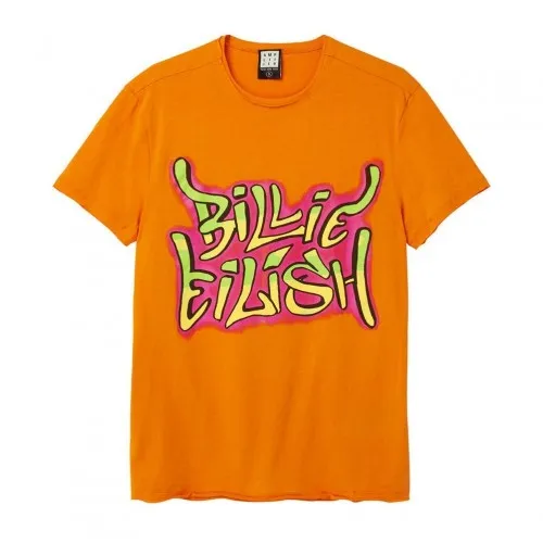 Amplified Mens Graffiti Billie Eilish T-Shirt