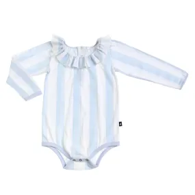 Anarkid Block Stripe Frill Neck Leotard