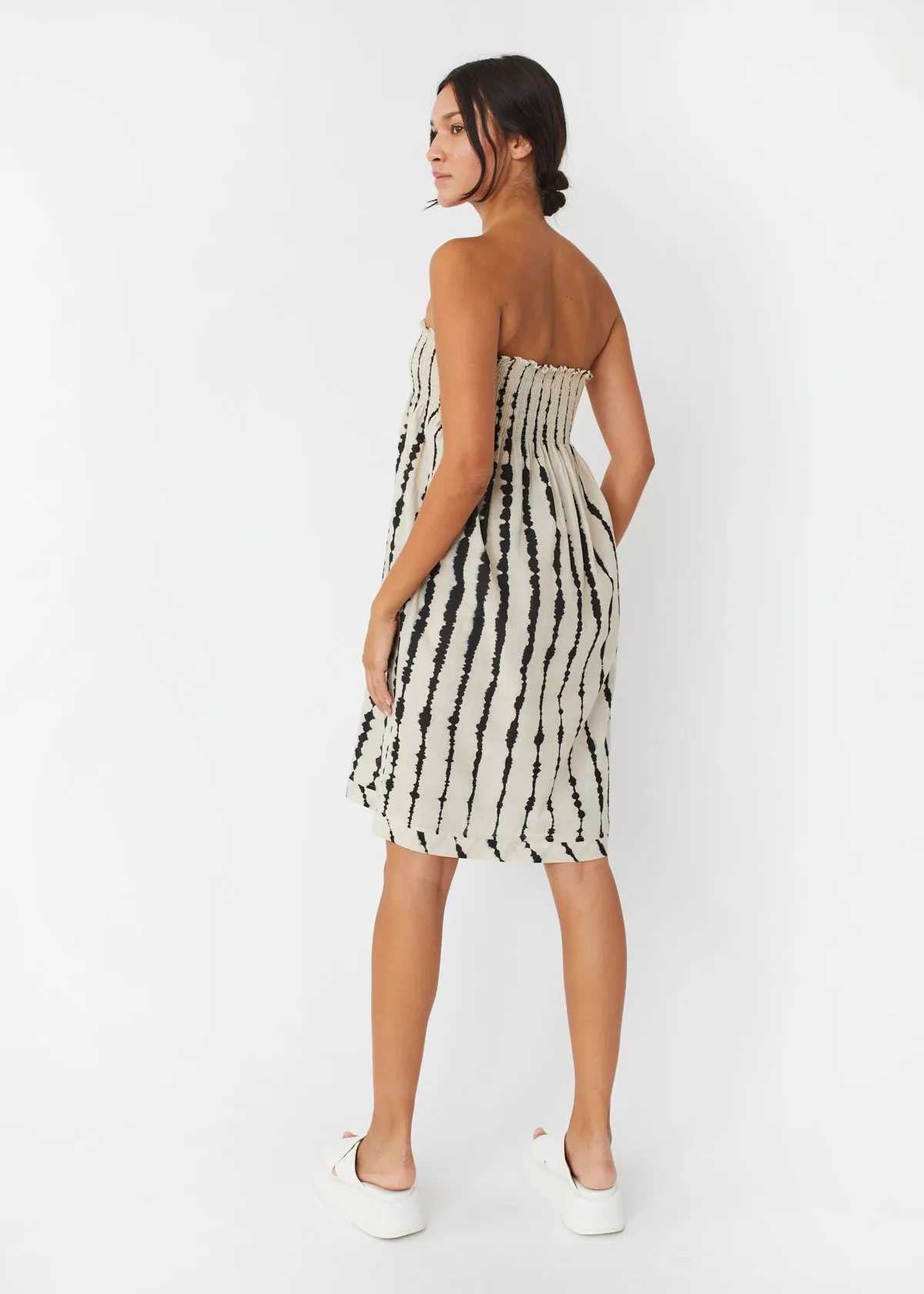 Araminta Tie Dye Stripes Skirt