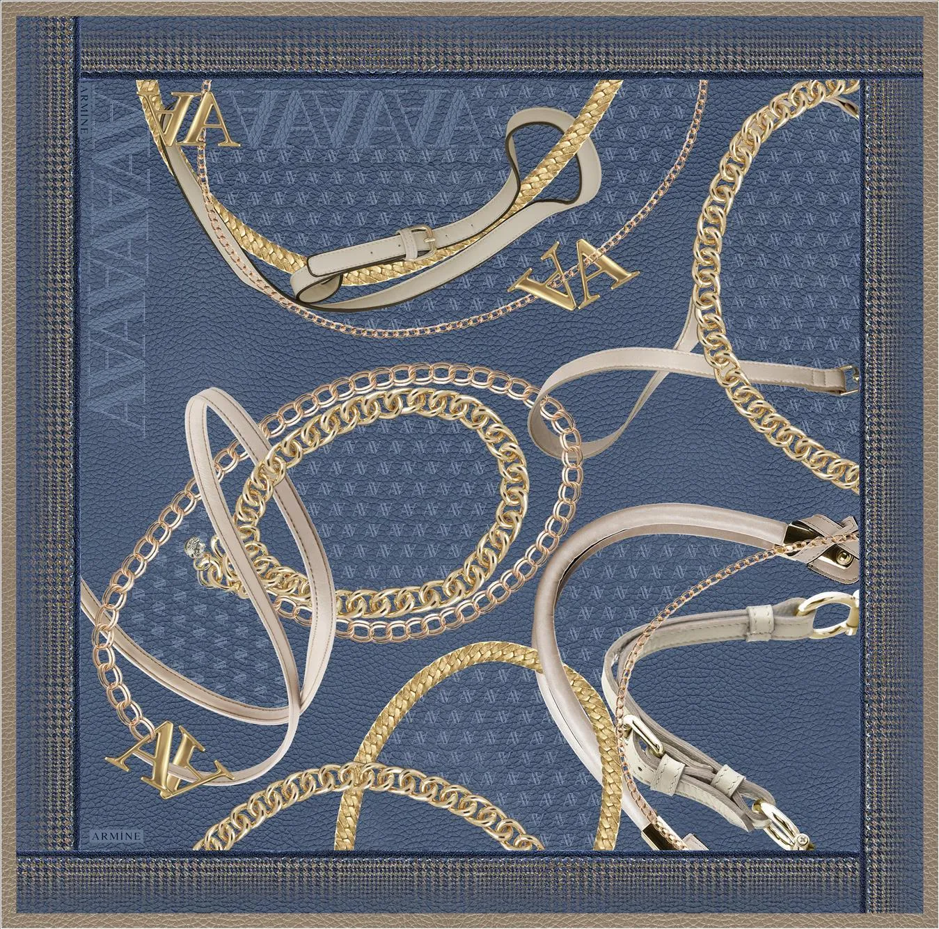 Armine Vida Vintage Silk Scarf No. 8