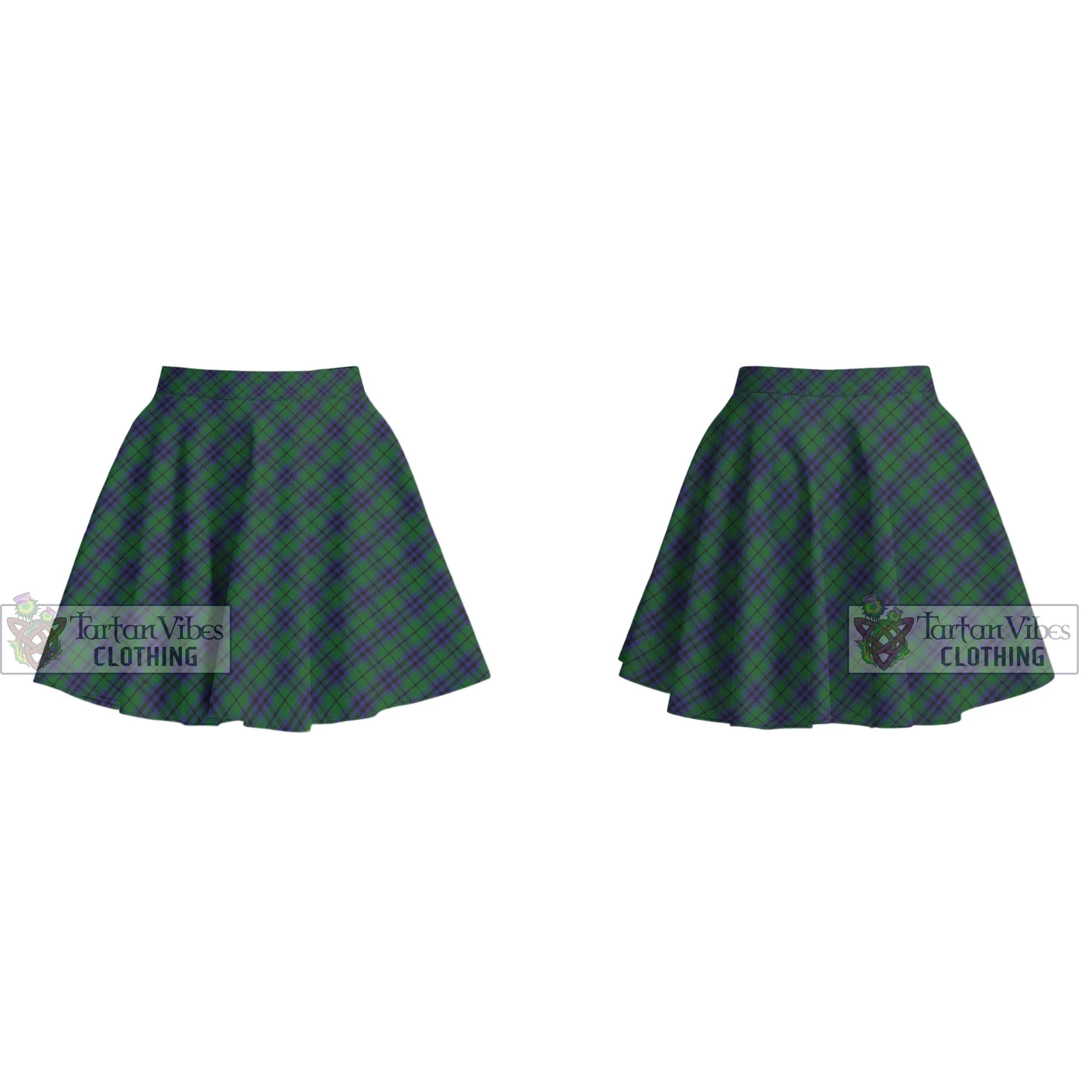 Austin Tartan Women's Plated Mini Skirt