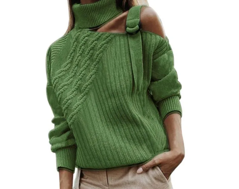 Autumn and Winter Solid Knitwear