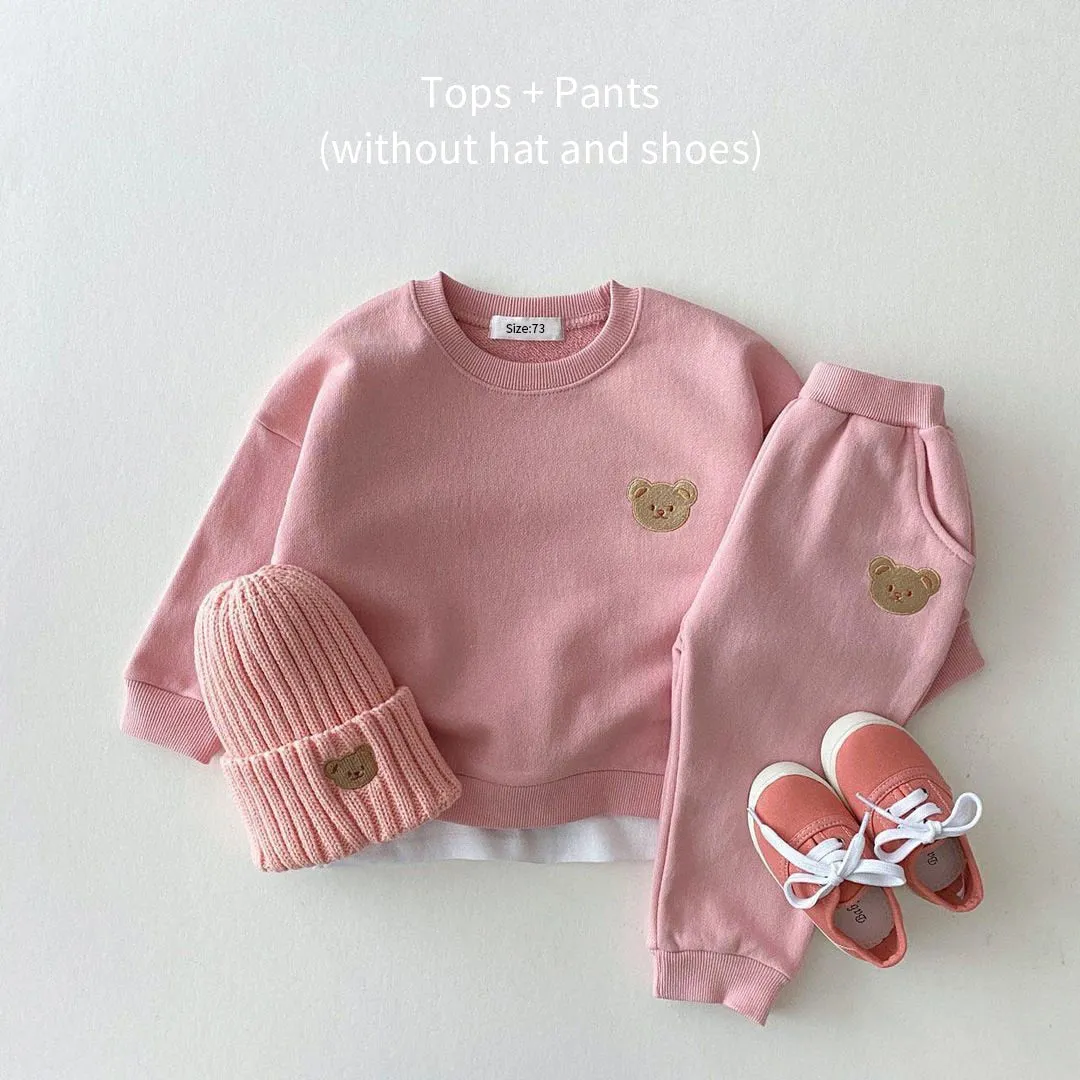 Baby Tracksuit / Sweatshirt And Pants Clothes Set For 0-6 Years