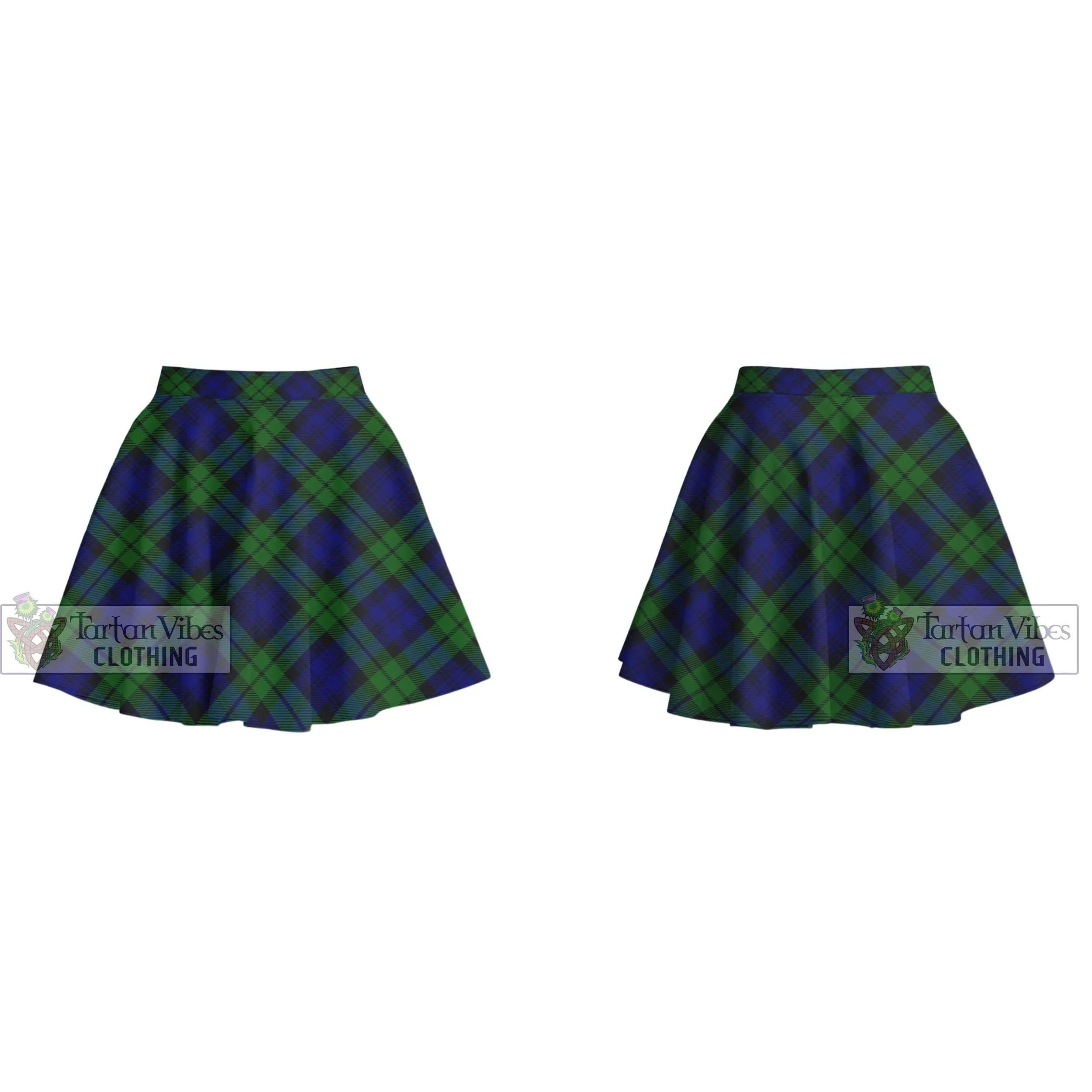 Bannatyne Tartan Women's Plated Mini Skirt