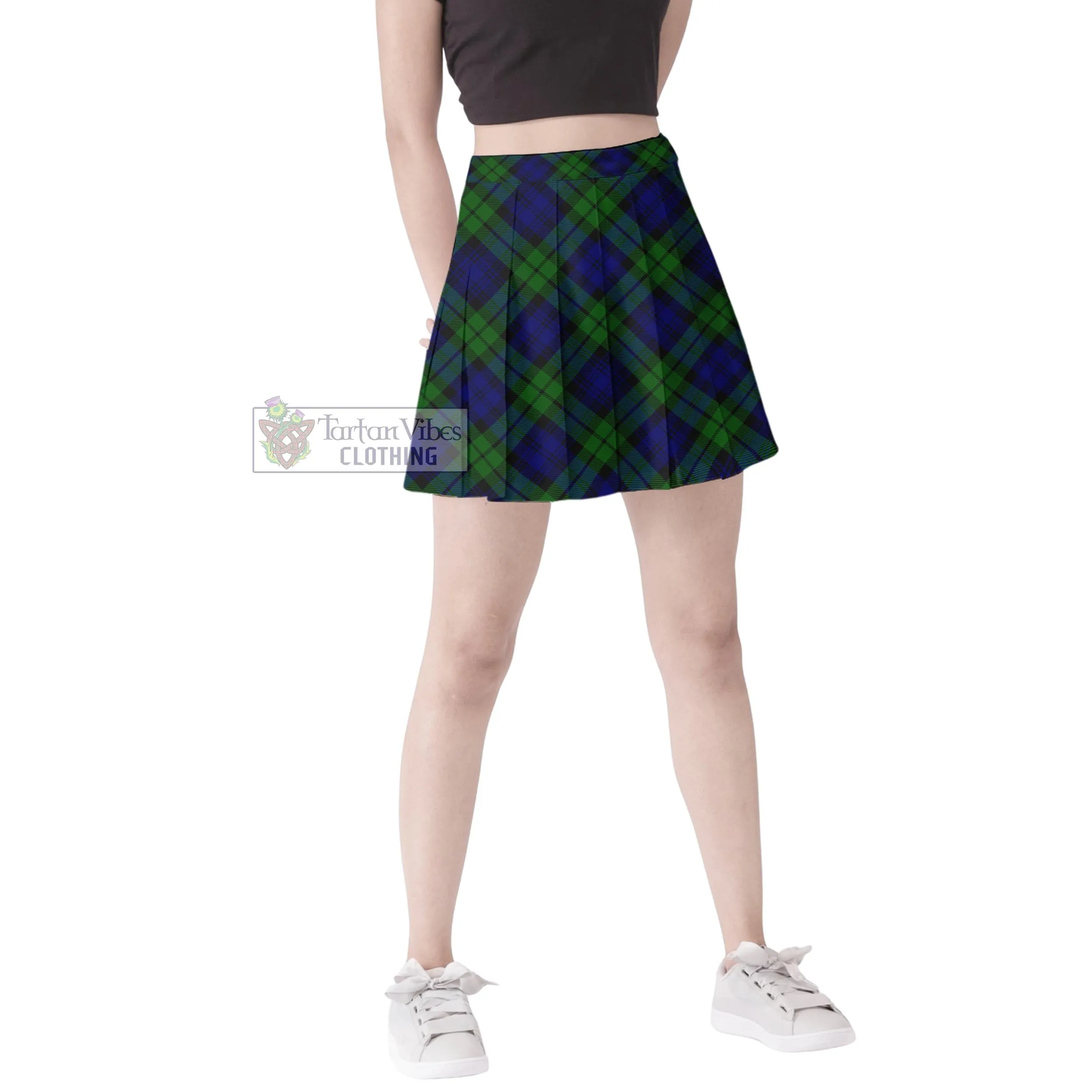 Bannatyne Tartan Women's Plated Mini Skirt