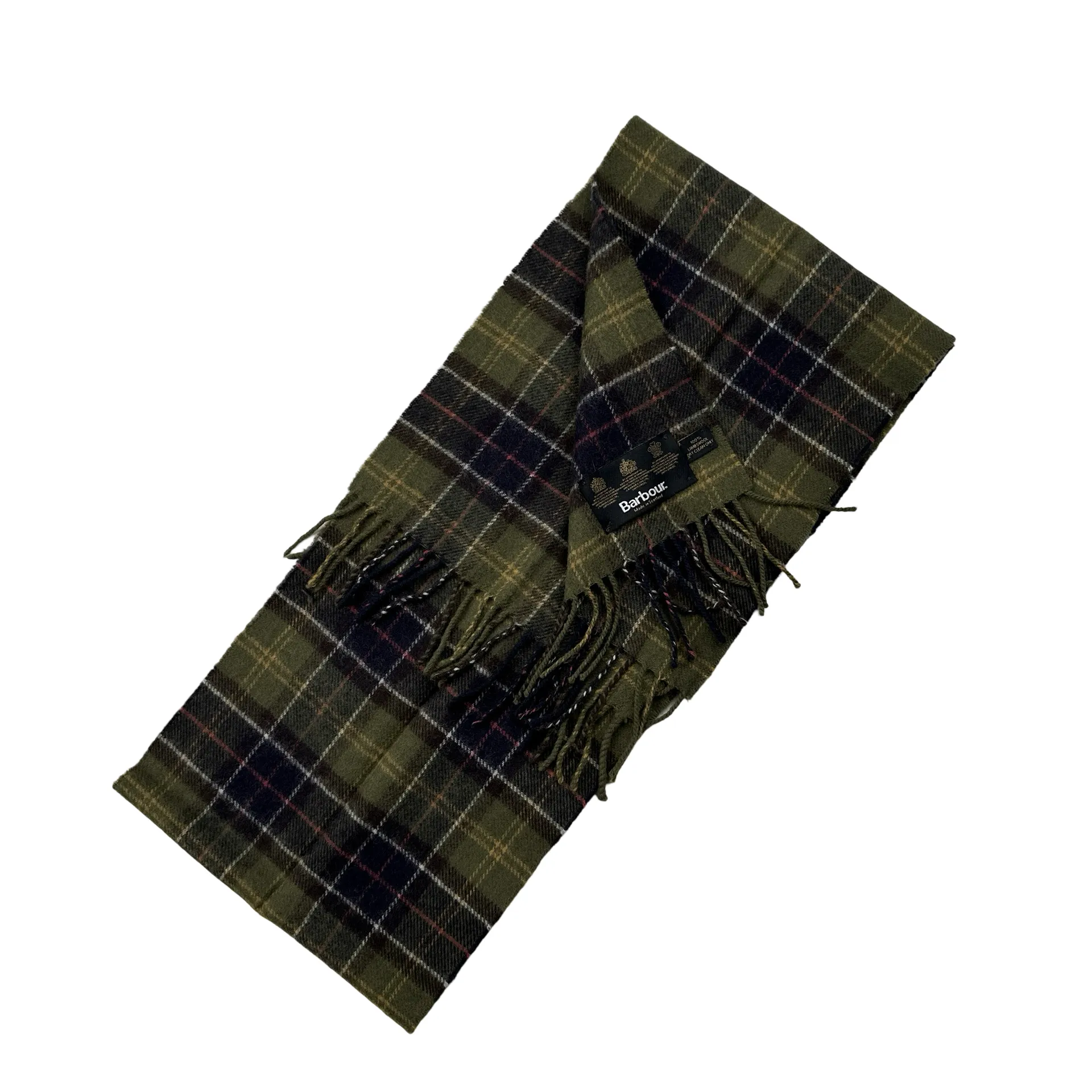 Barbour Lambs Wool Scarf