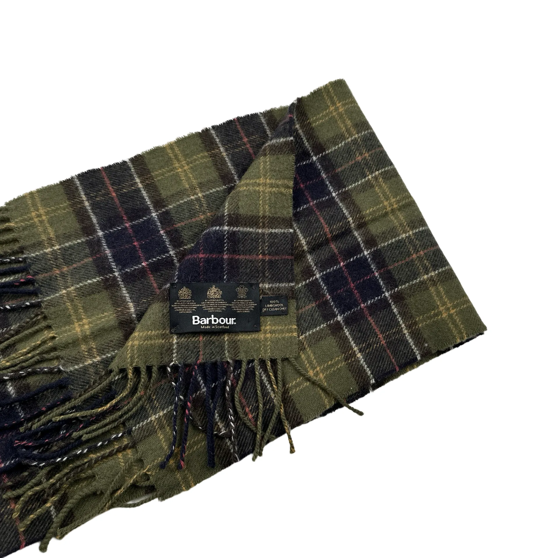 Barbour Lambs Wool Scarf