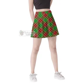 Baxter Modern Tartan Women's Plated Mini Skirt