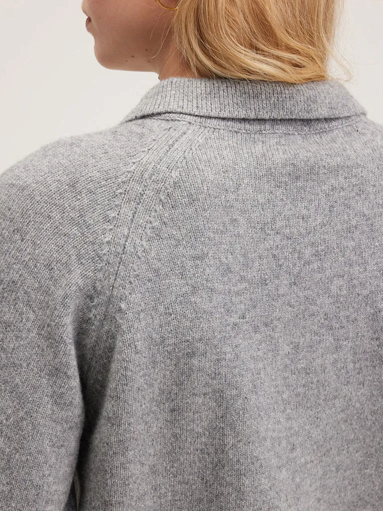 Bellerose Amerty Sweater in Heather Grey