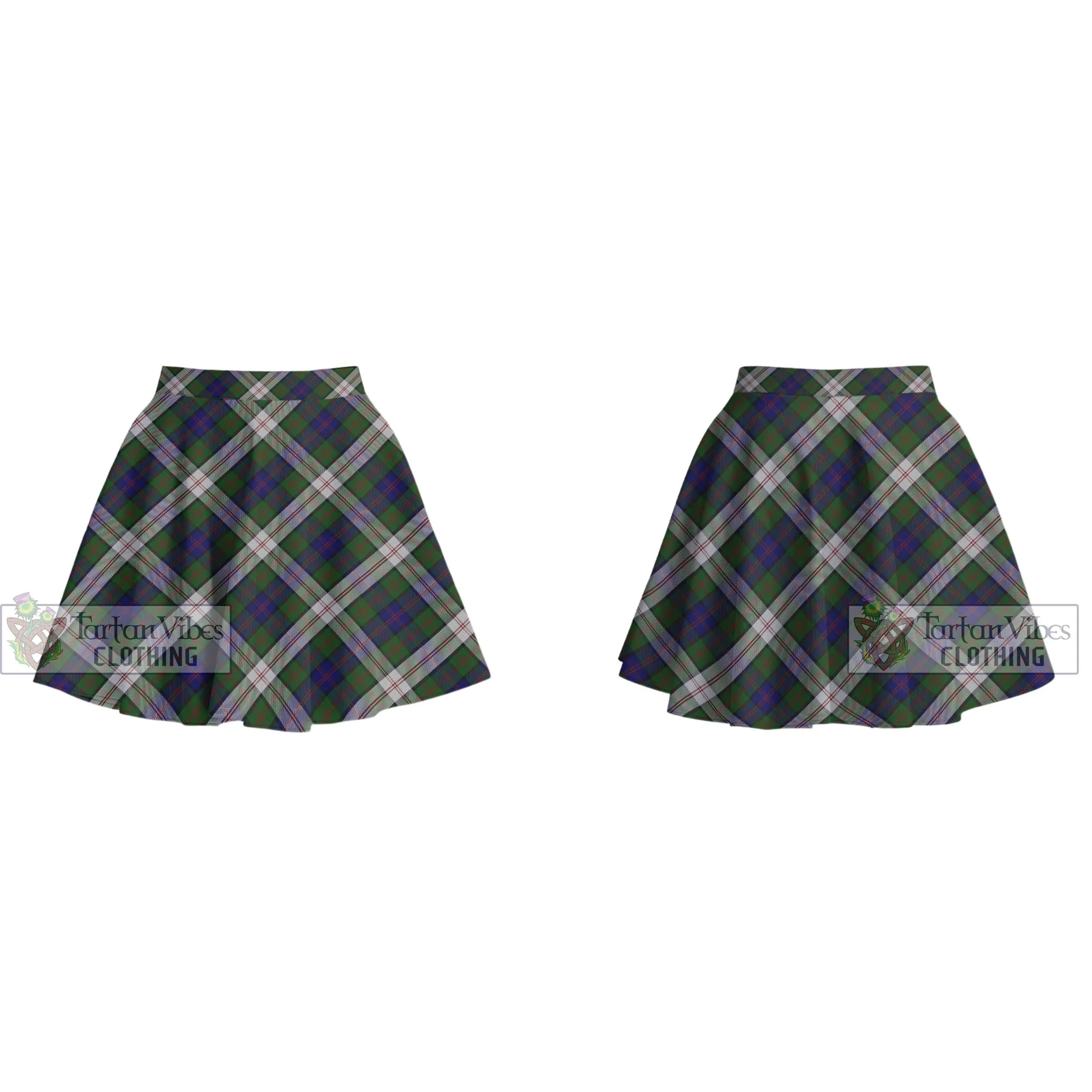 Blair Dress Tartan Women's Plated Mini Skirt