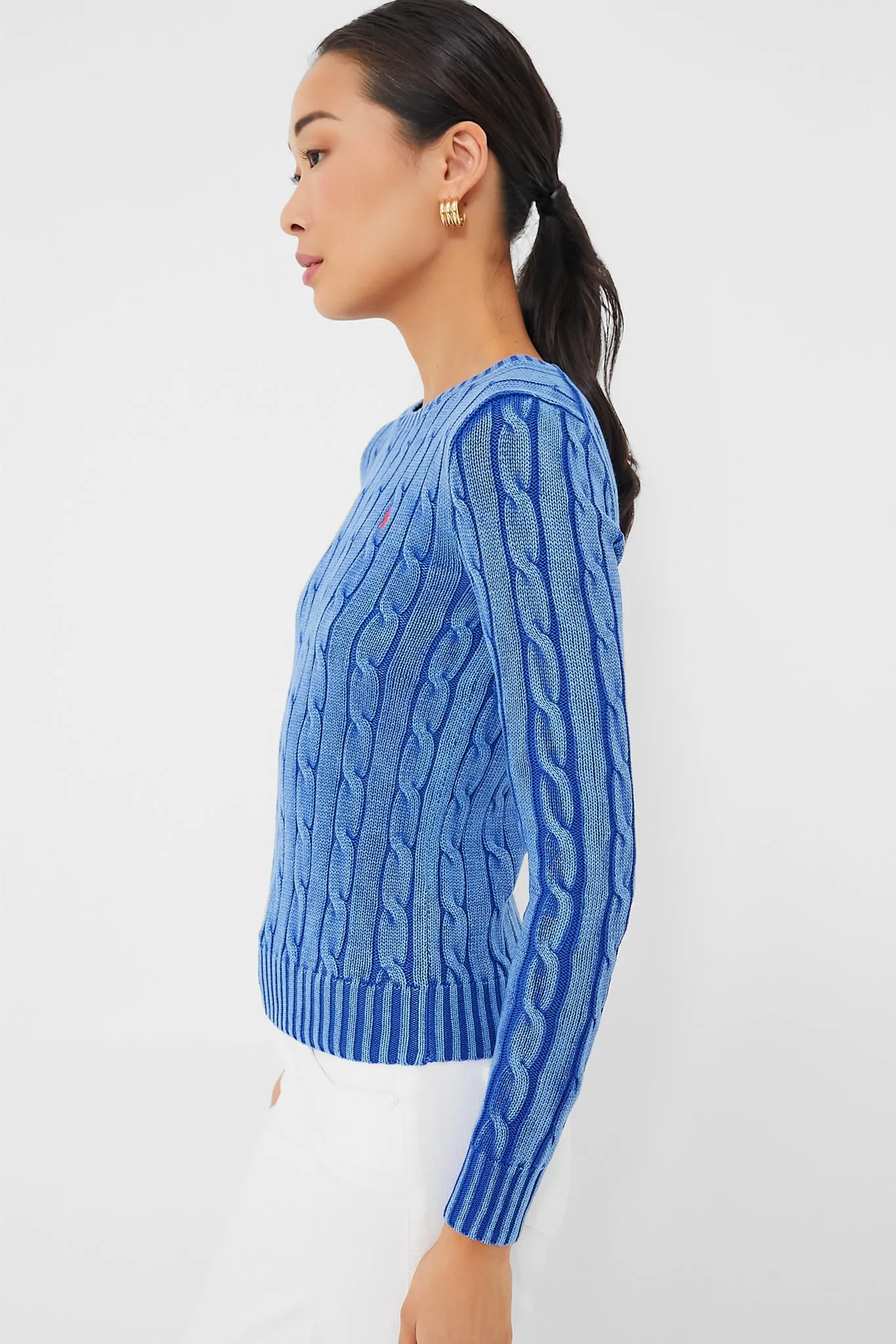 Blue Cotton Juliana Longsleeve Sweater