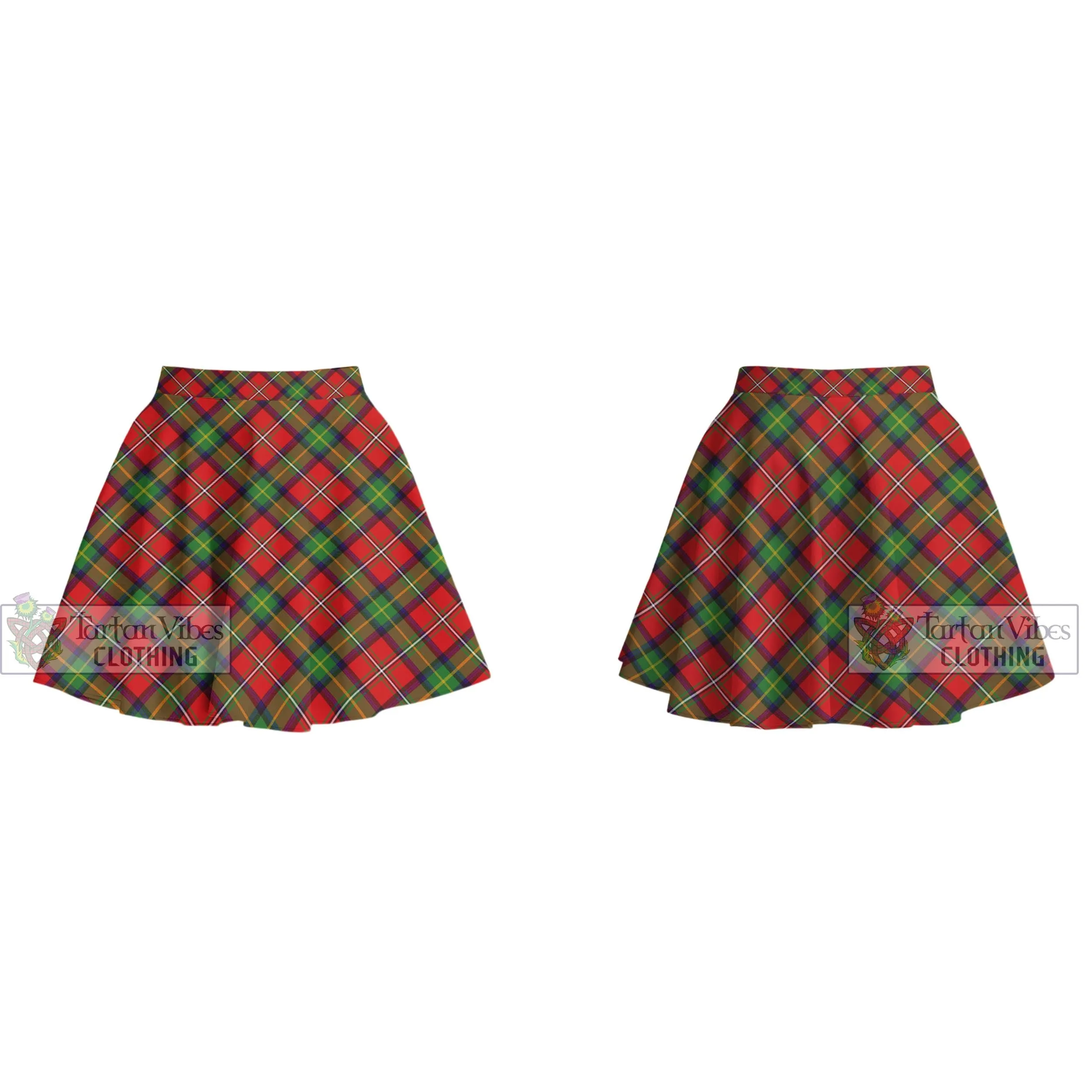 Boyd Tartan Women's Plated Mini Skirt