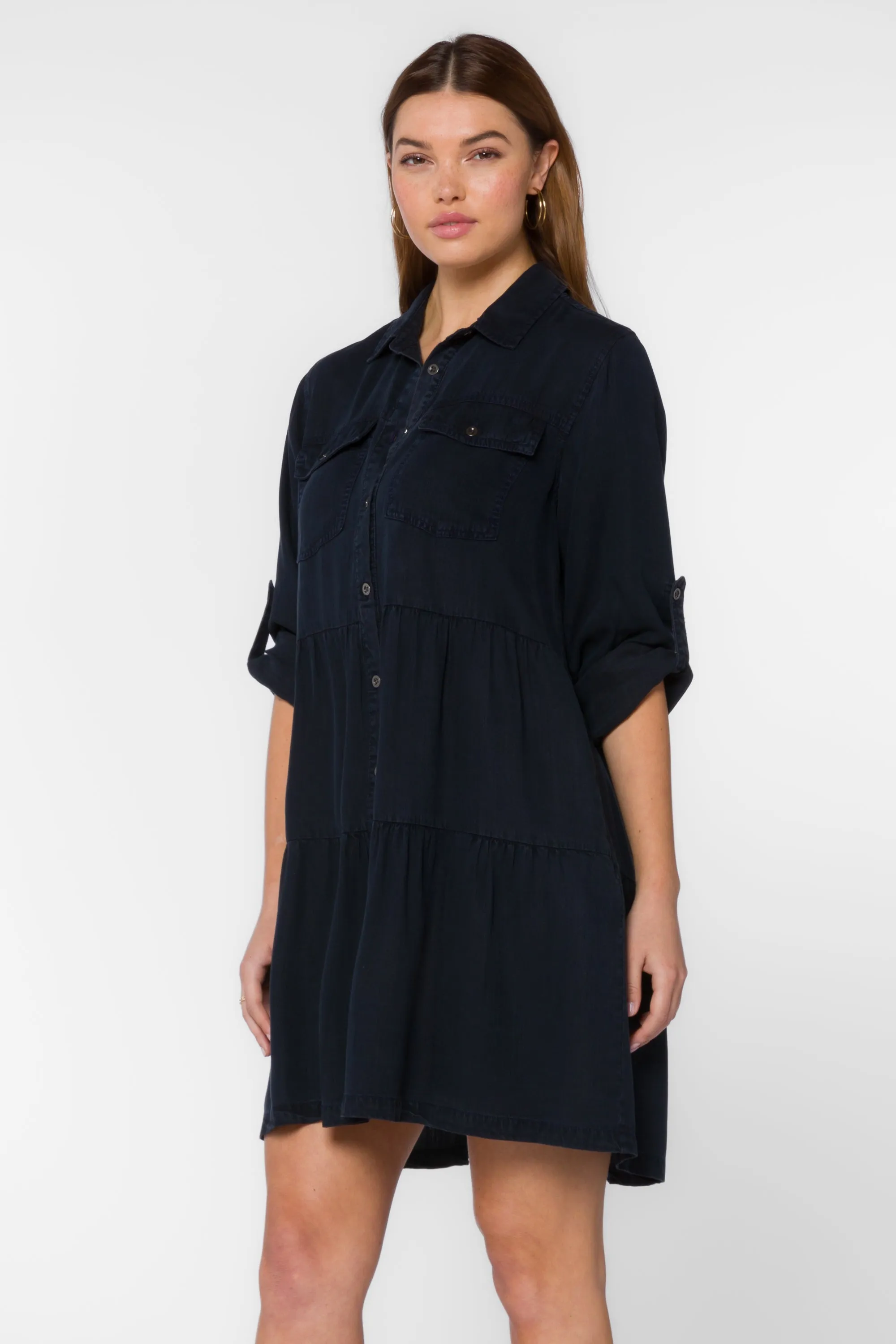 Bree Overdye Indigo Dress