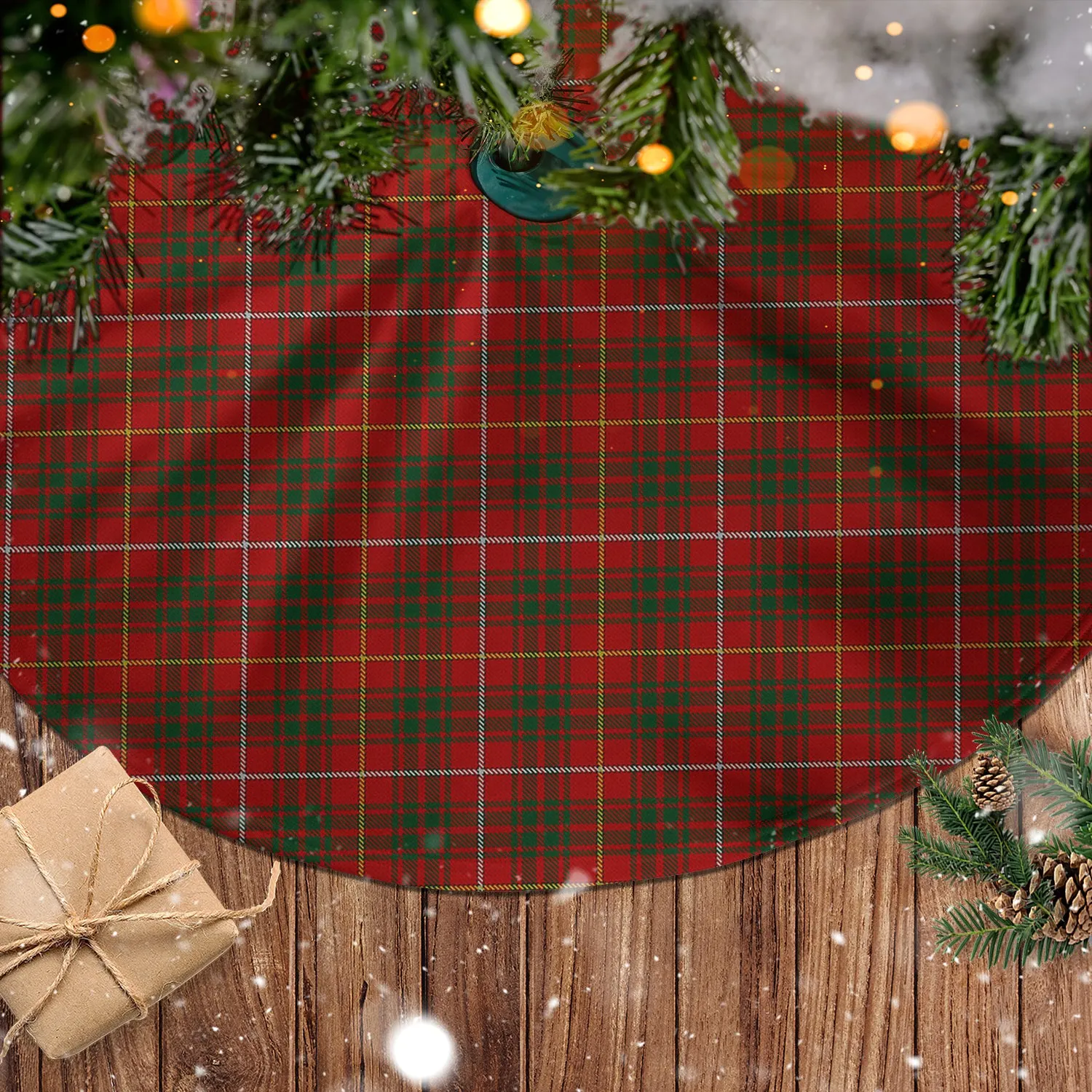 Bruce Tartan Christmas Tree Skirt