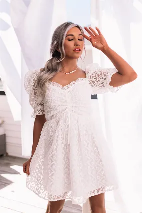 Bubbly Beauty Eyelet Babydoll Dress