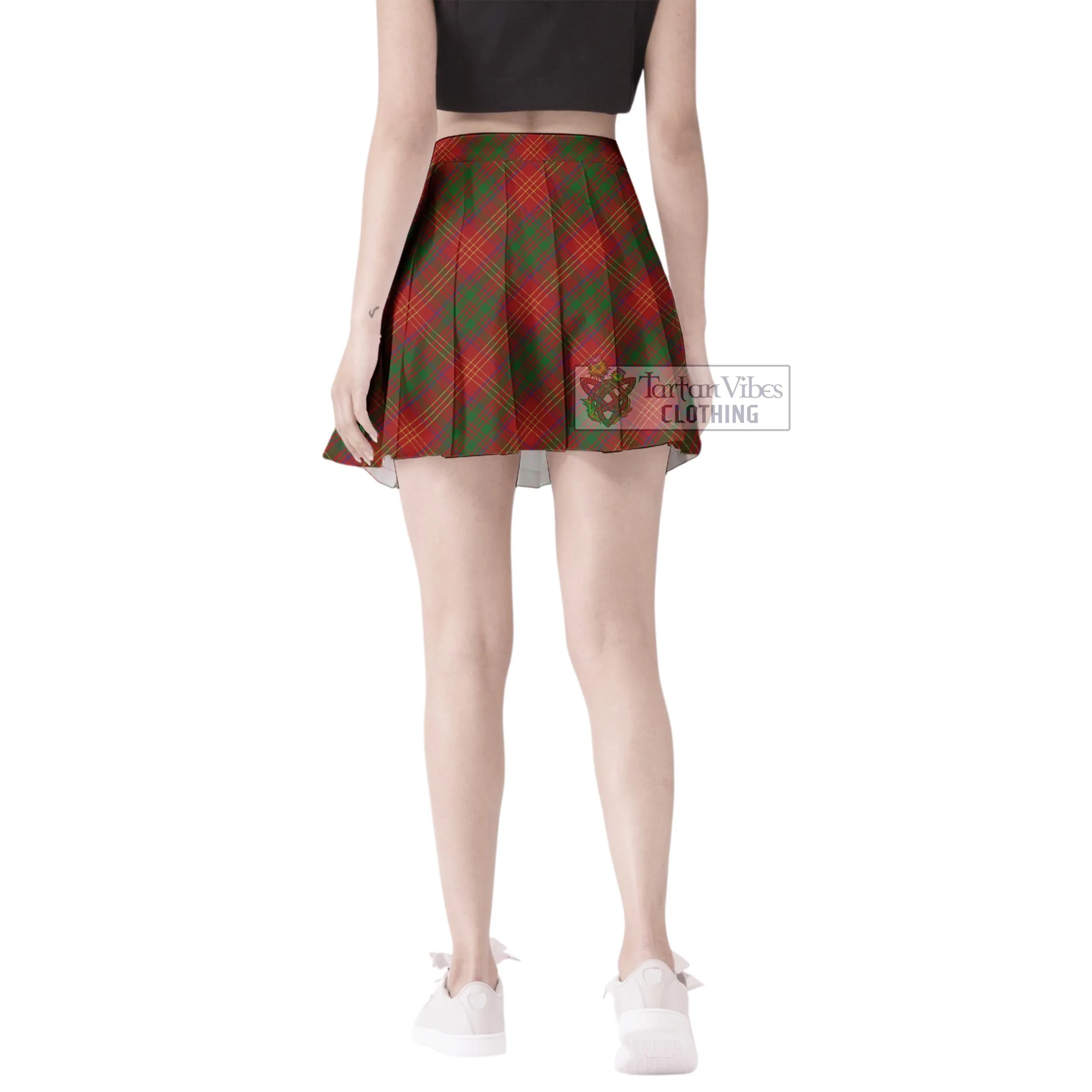 Burns Tartan Women's Plated Mini Skirt