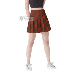 Burns Tartan Women's Plated Mini Skirt