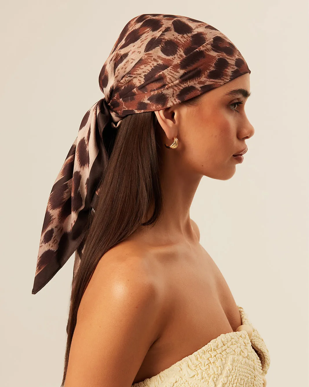 CARMELA SCARF - LEOPARD