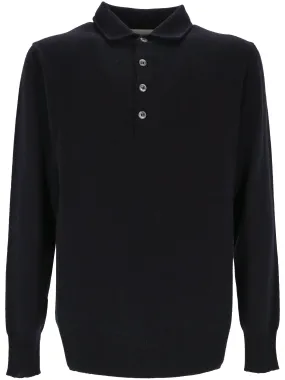 cashmere polo sweater