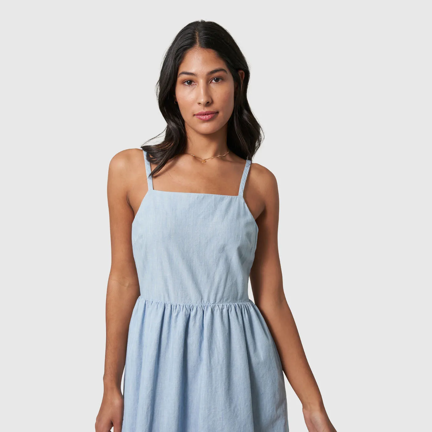 Chambray Summer Dress