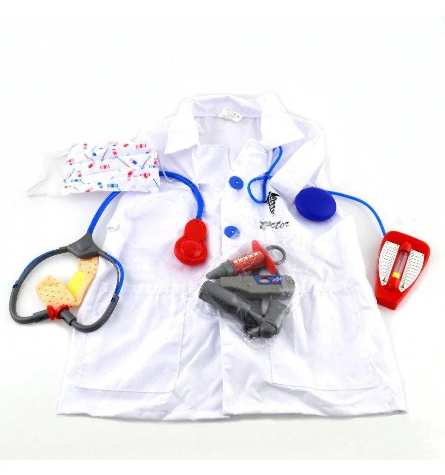 Childrens Doctors Costume Ages 4-7