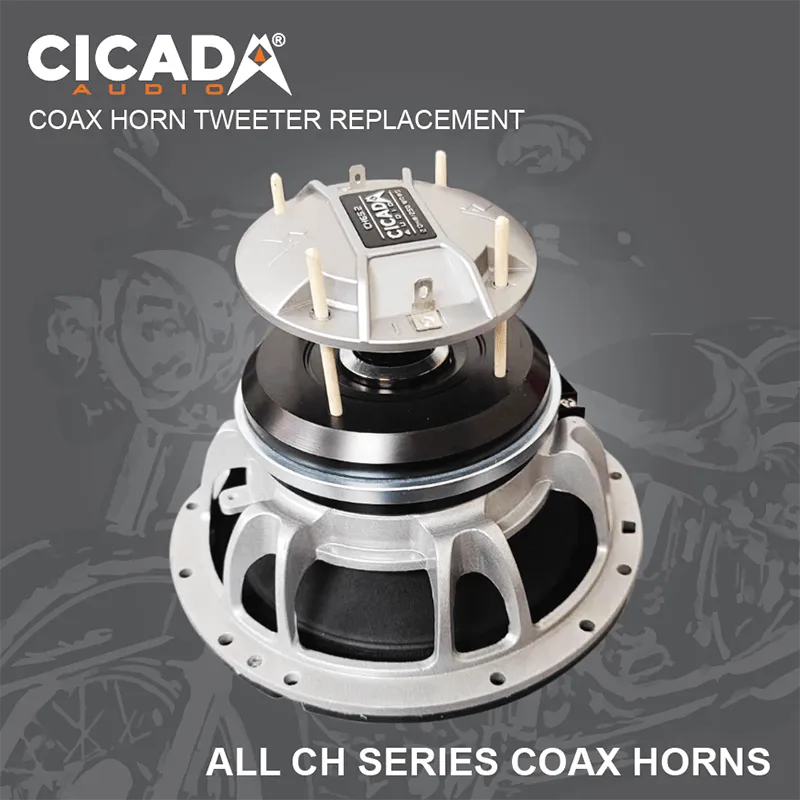 Cicada Audio CH65 6.5" Pro Coaxial Horn Speaker (Pair)