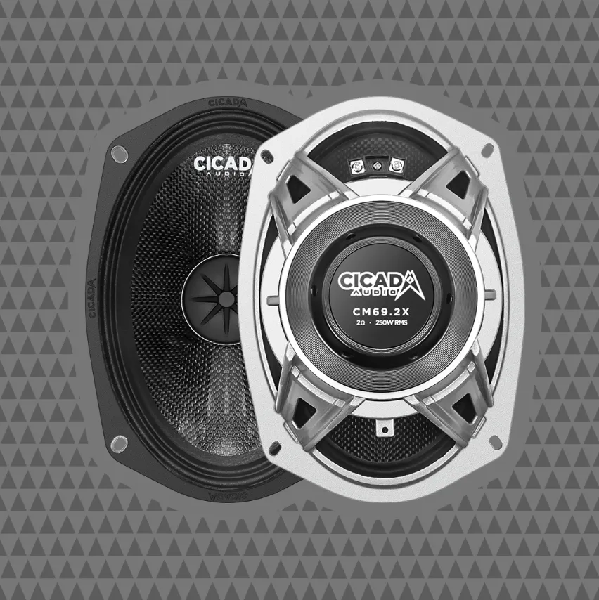 Cicada Audio CM69X 6x9" Midrange Speakers 6x9" (Pair)