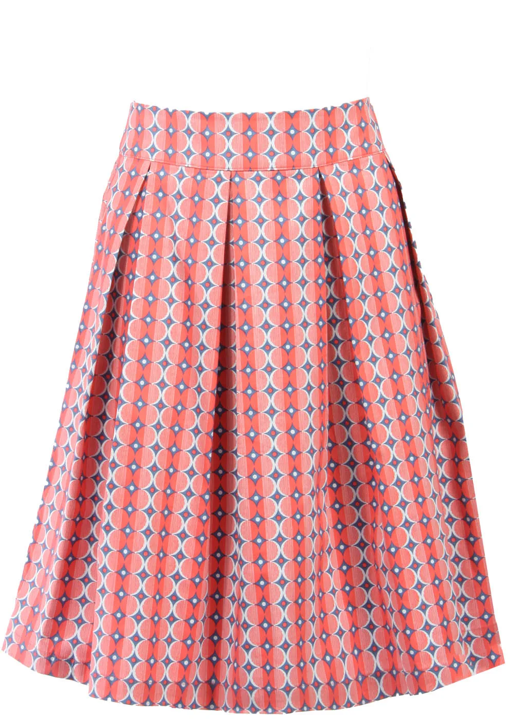 Circus Graphic Circles Flared Skirt