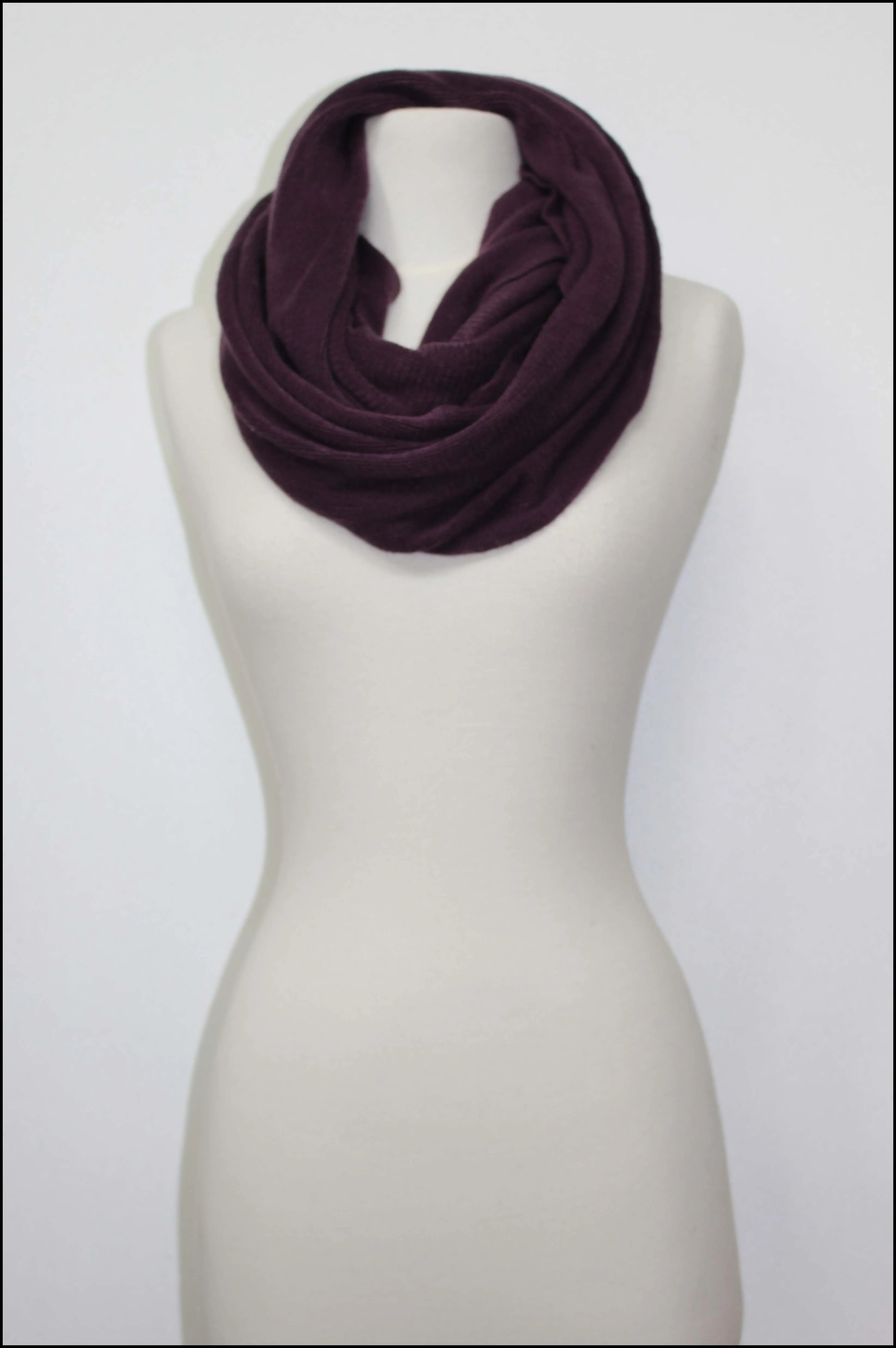 Classic Ultra-soft Knit Infinity Scarf