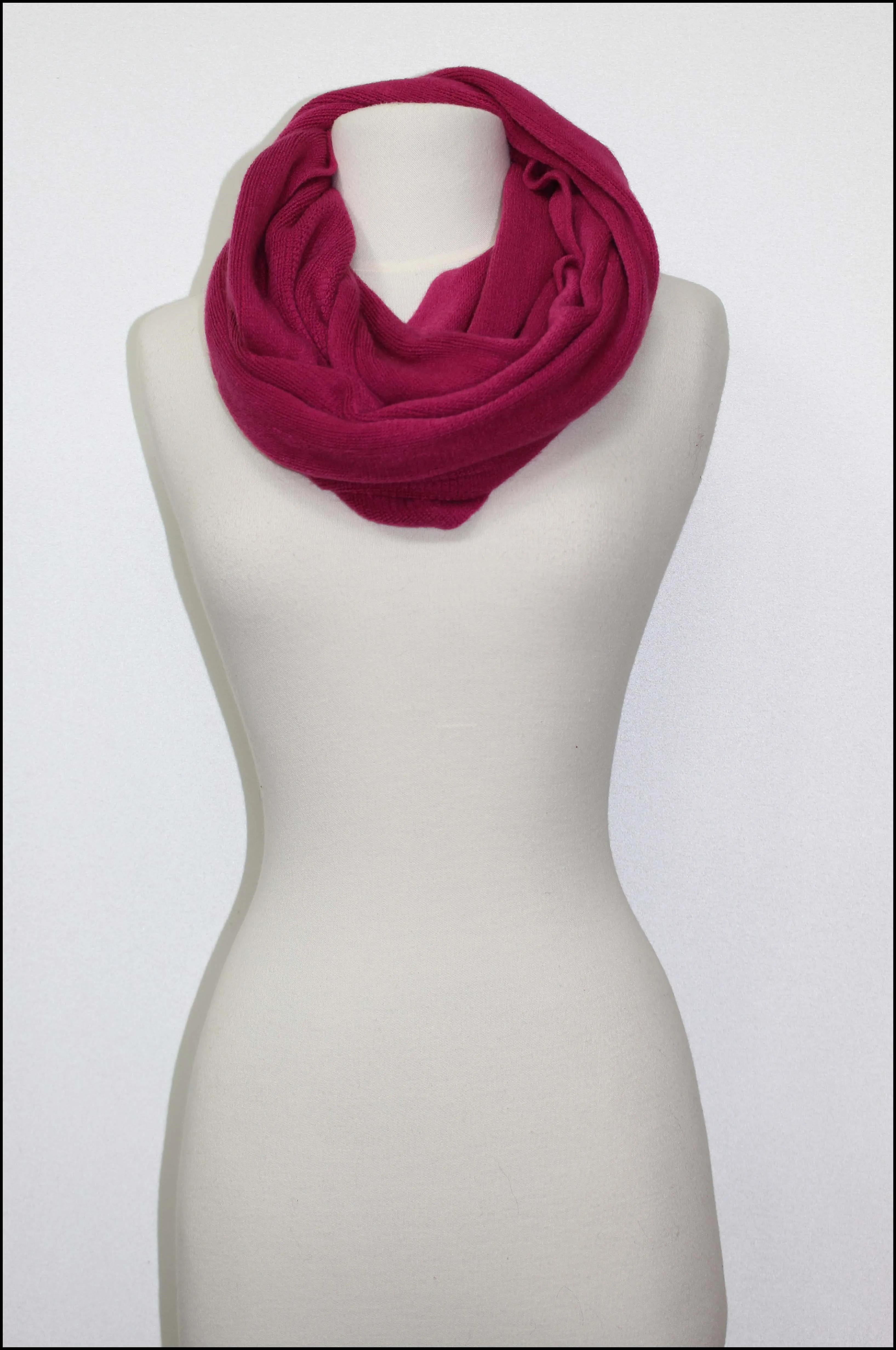 Classic Ultra-soft Knit Infinity Scarf