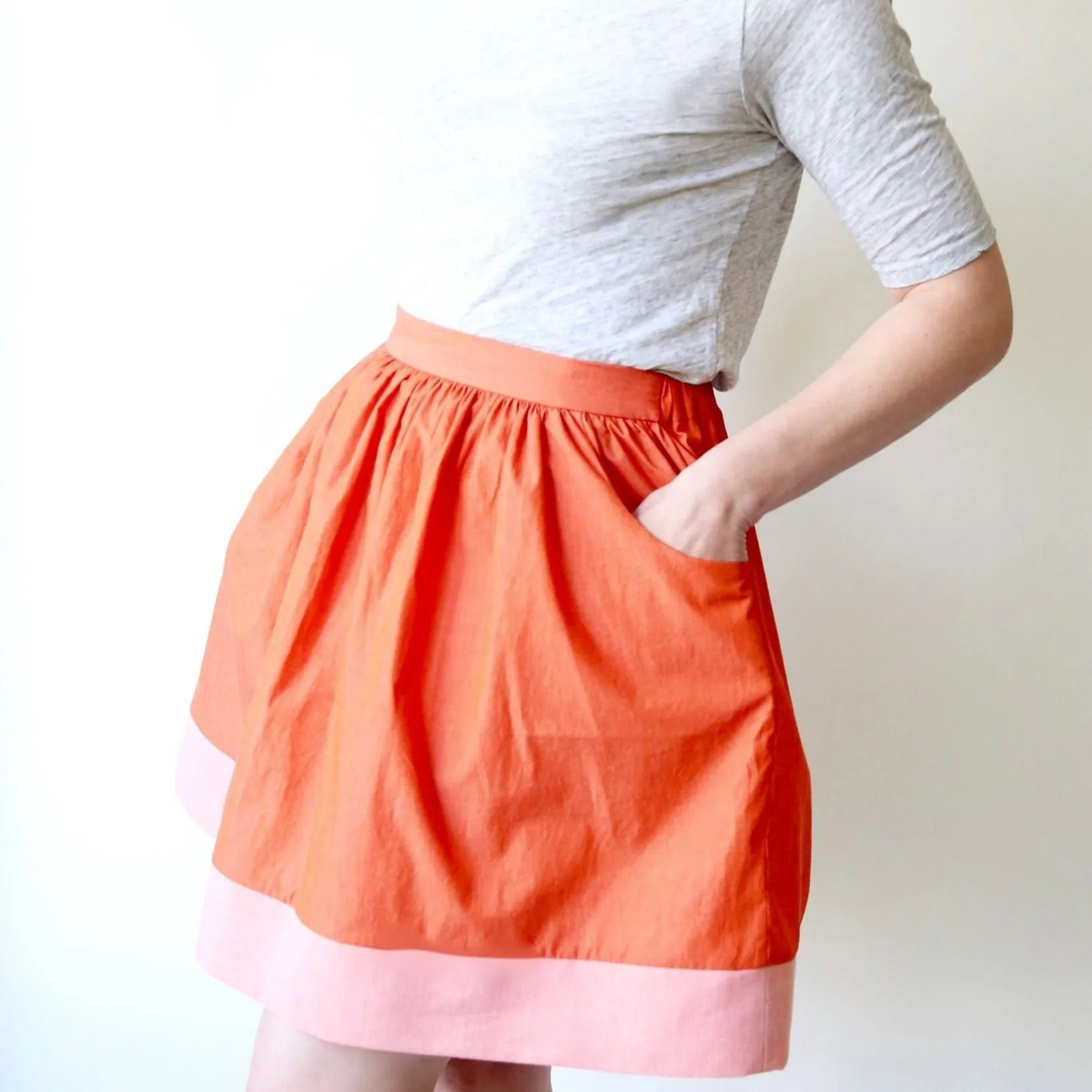 Cleo Skirt pattern Made by Rae