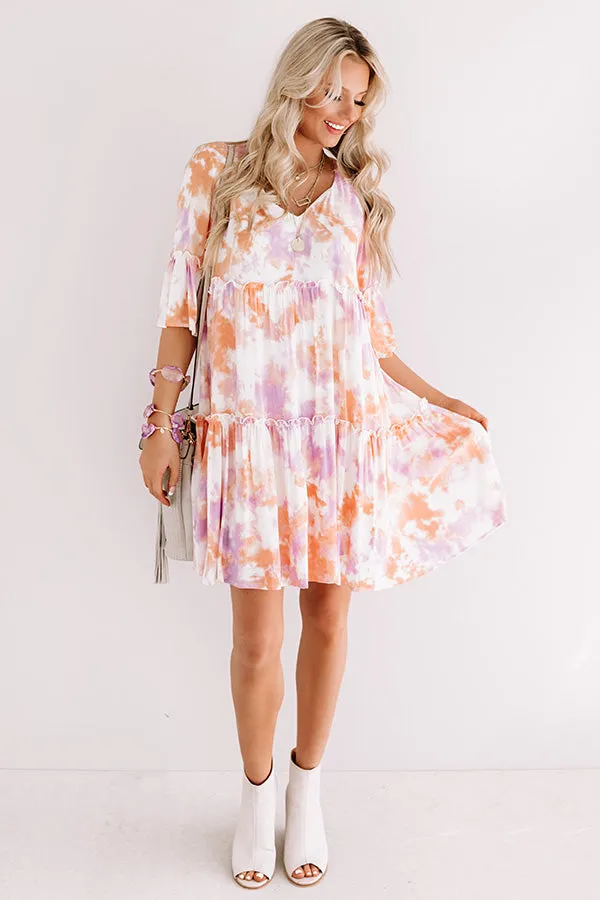 Color Story Tie Dye Shift Dress