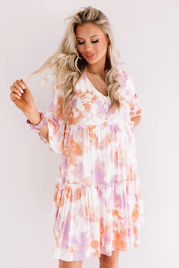 Color Story Tie Dye Shift Dress