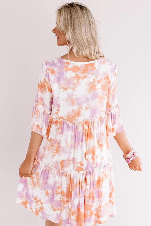 Color Story Tie Dye Shift Dress