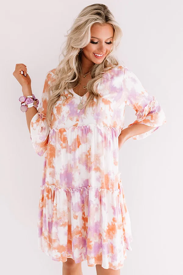 Color Story Tie Dye Shift Dress