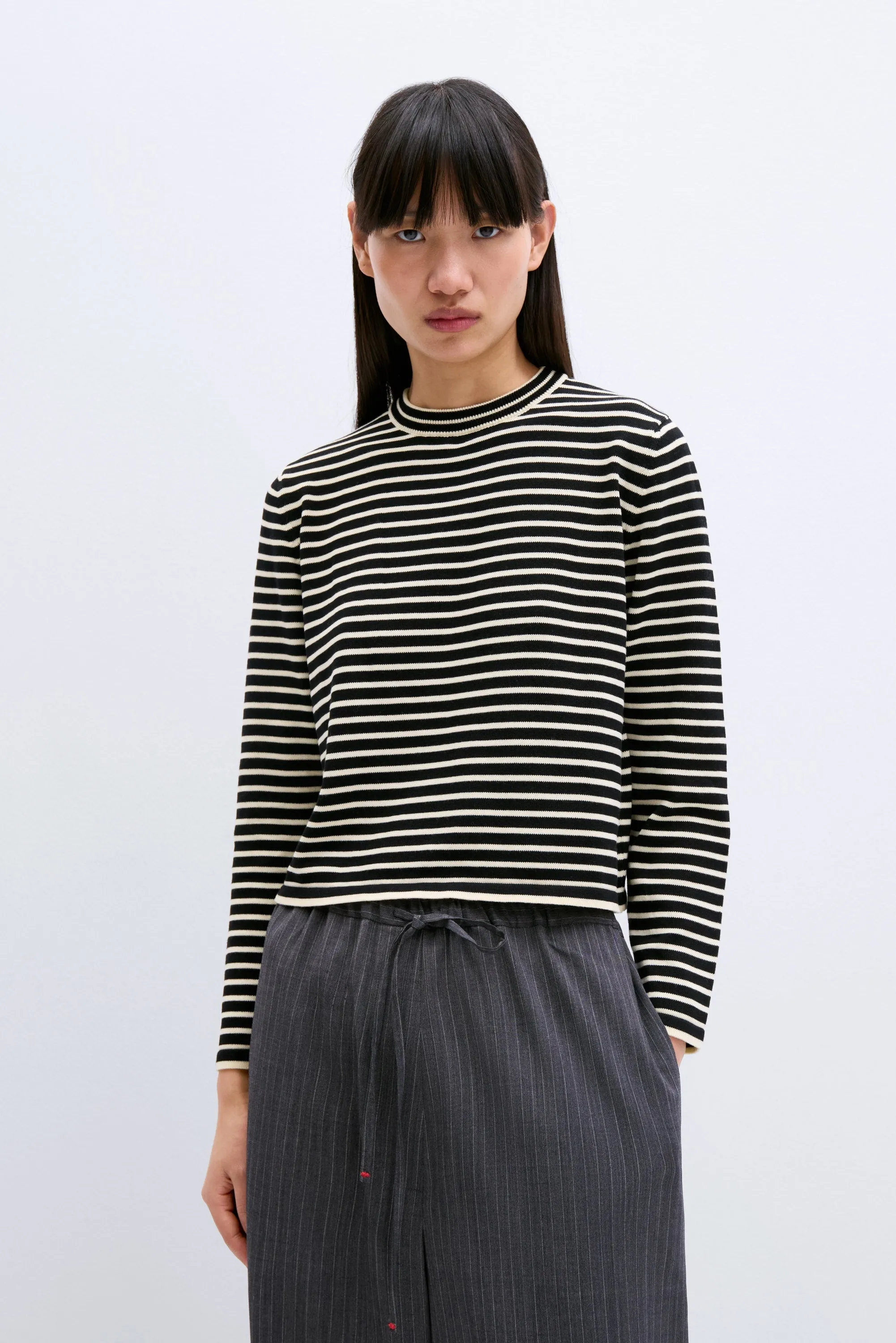 Cordera - Organic Cotton Striped T Shirt