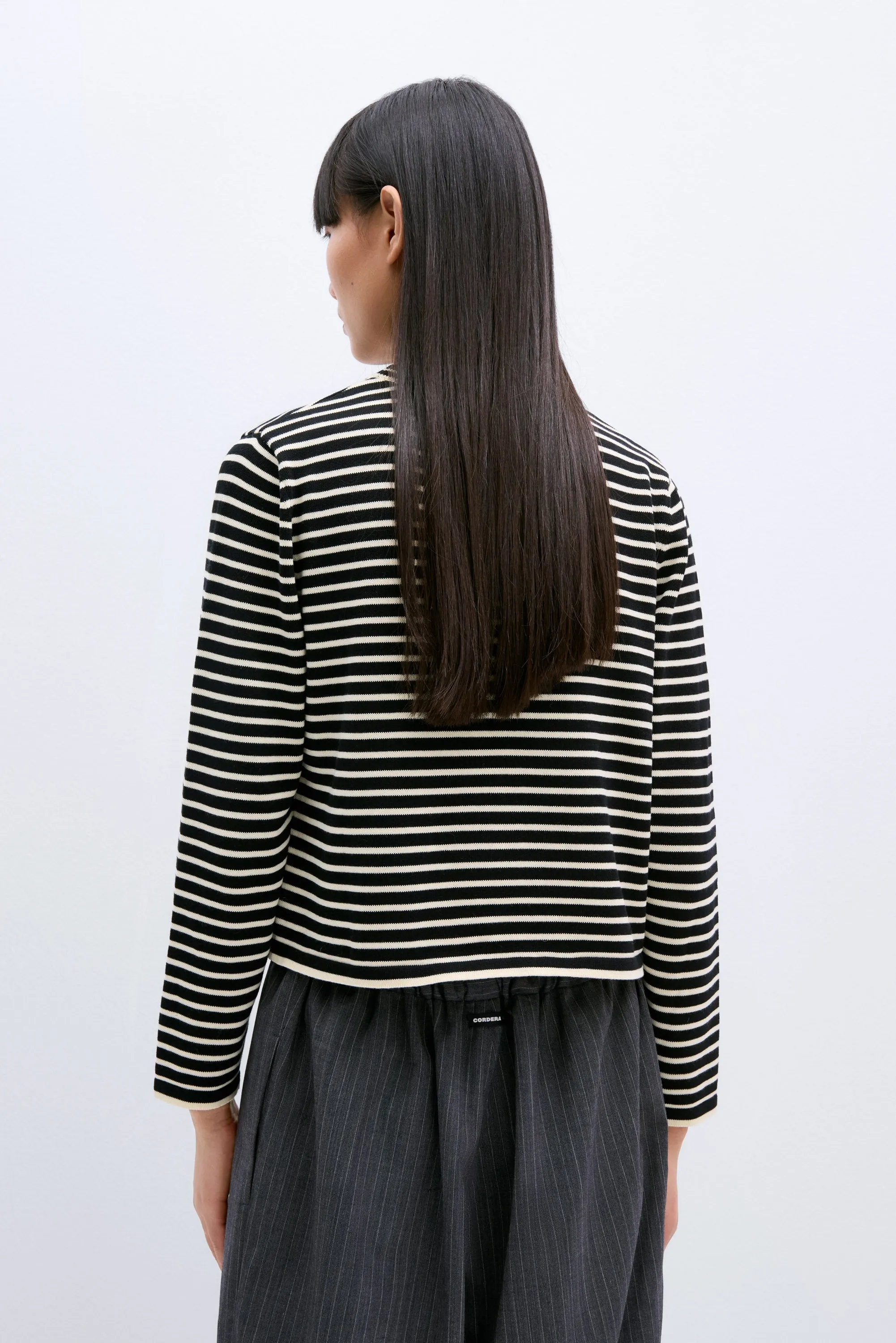 Cordera - Organic Cotton Striped T Shirt