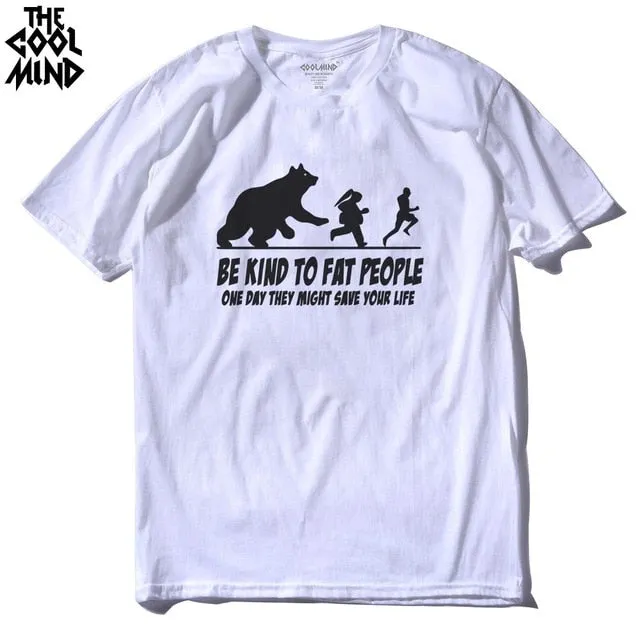 Cotton cool men funny casual short sleeve sport summer loose men'sT shirt