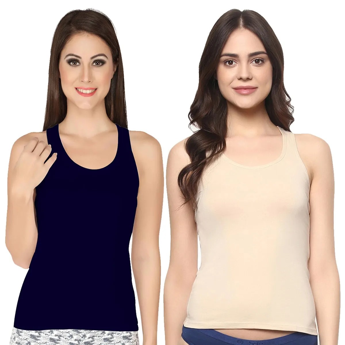 Cotton spandex racer back Tee (PACK of 2) SC-6