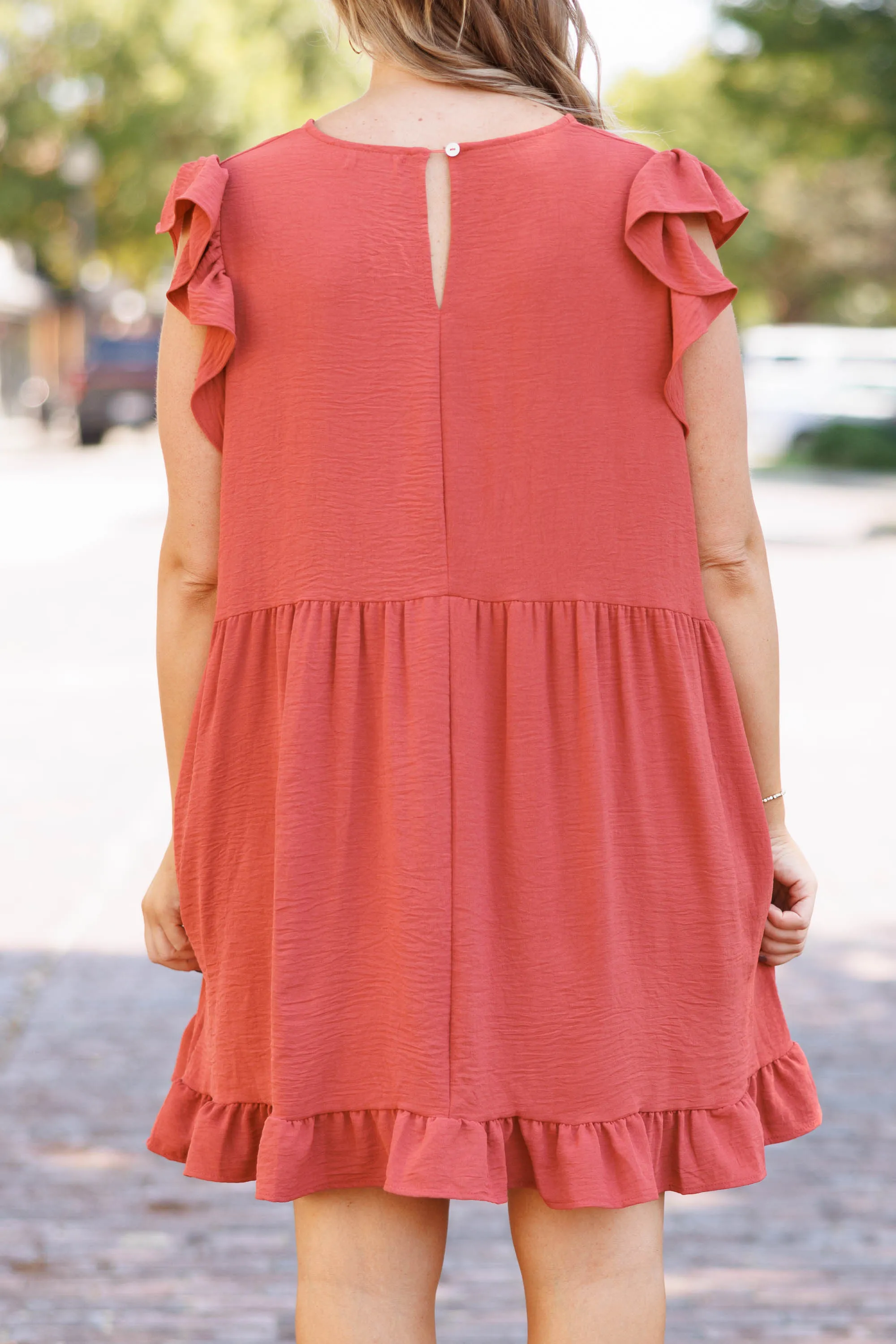 Cozy Cabana Dress, Desert Rose