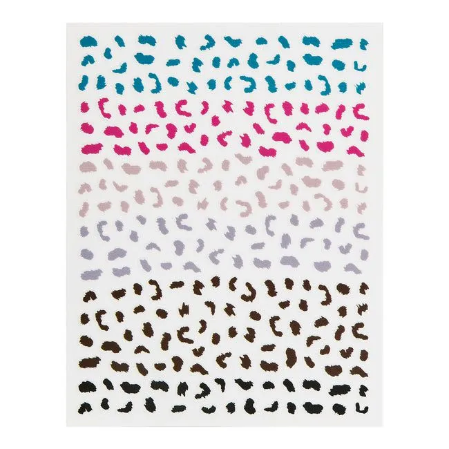 ella mila -  Nail Art Decal - Spot On - Cheetah