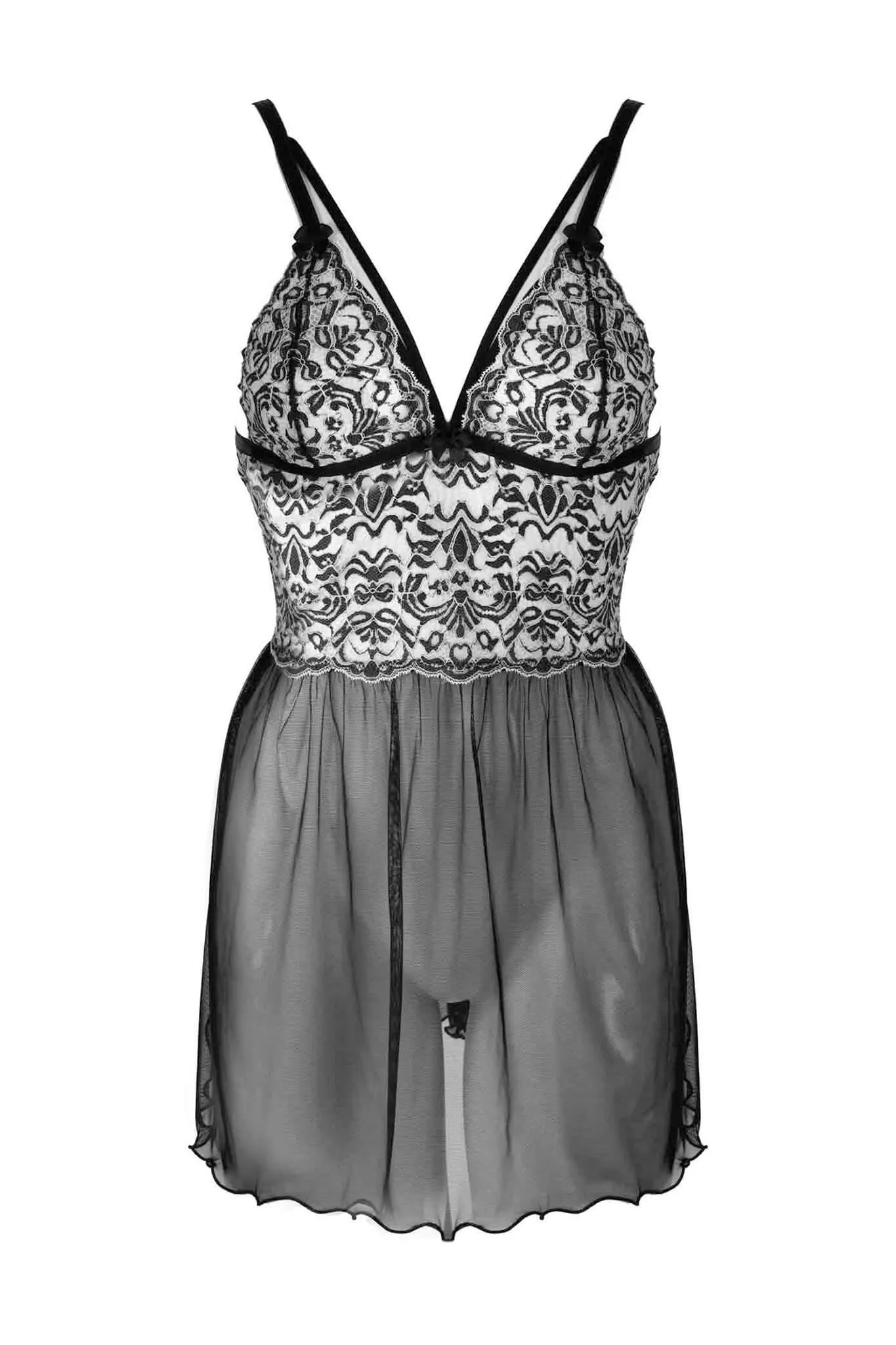 Eros Bicolor Lace Babydoll