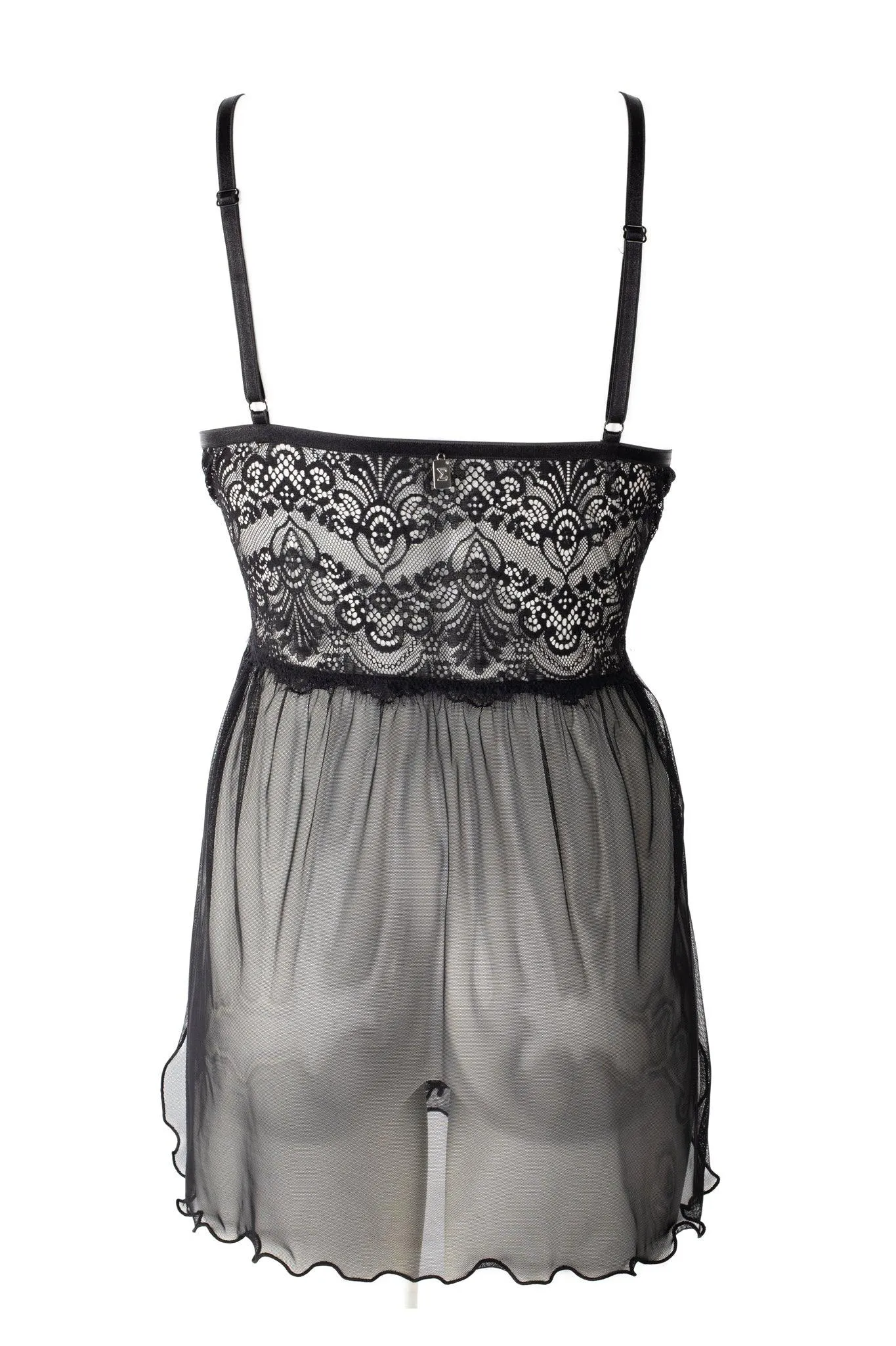 Eros Fringed Lace Babydoll